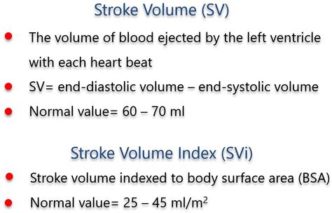 lv stroke work index|stroke volume chart pdf.